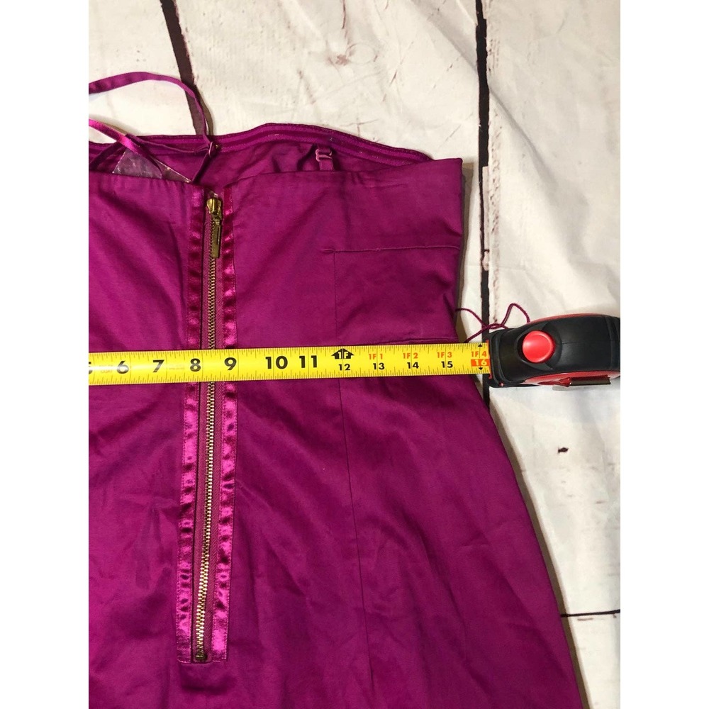 Strapless fuschia Night Out Size 8 Dress from New York & Co - Picture 7 of 9